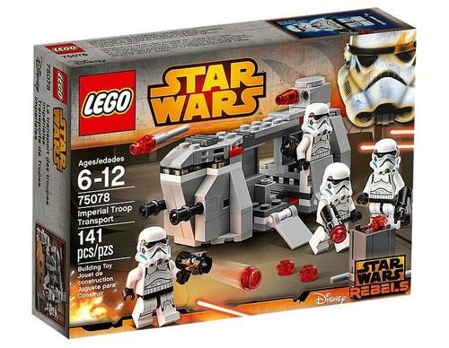Lego Star Wars 75078 Imperial Troop Transport – roztrhané balení