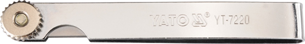 

Yato Szczelinomierz 100MM 17LISTKOW 0,02-1 MM YT-7
