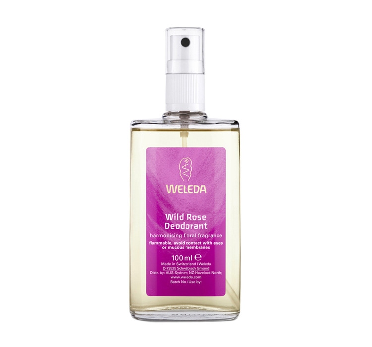 Weleda Wild Rose 100 ml deodorant sprej pro ženy Deo