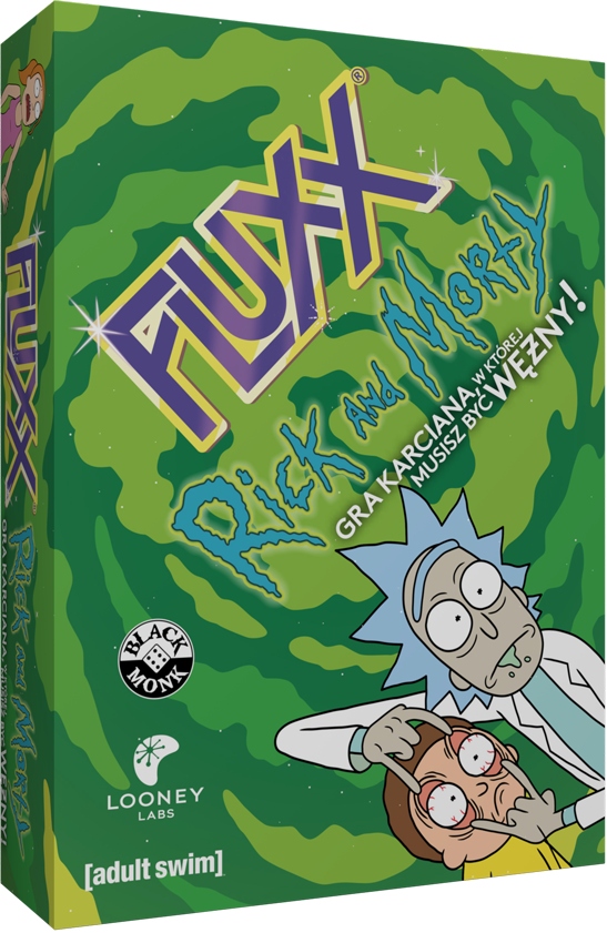 

Black Monk Fluxx Rick and Morty