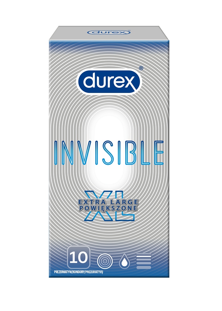 

Durex Invisible Extra Large prezerwatywy