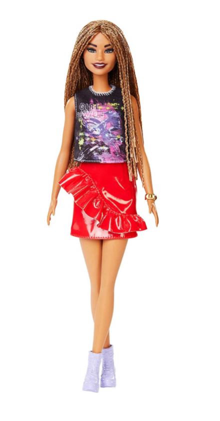 

Barbie Fashionistas Warkoczyki FXL56