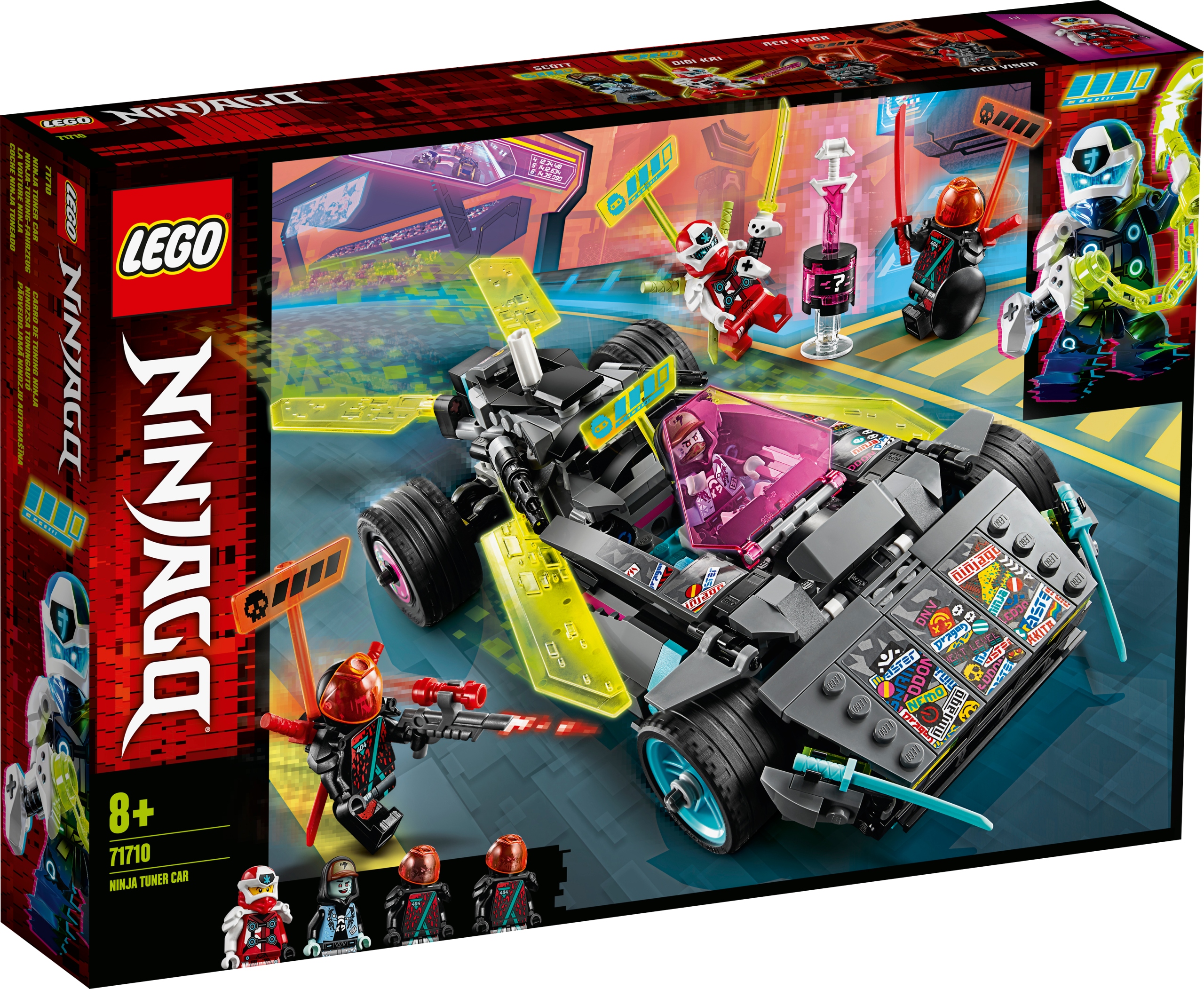 LEGO Ninjago 71710 - Latający samochód ninja