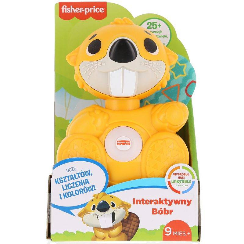 

Fisher-Price Linkimals Interaktywny Bóbr GXD82