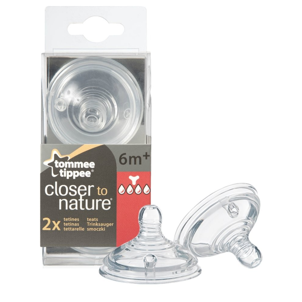 

Tommee Tippee Closer to Nature, smoczek Y, od 6m