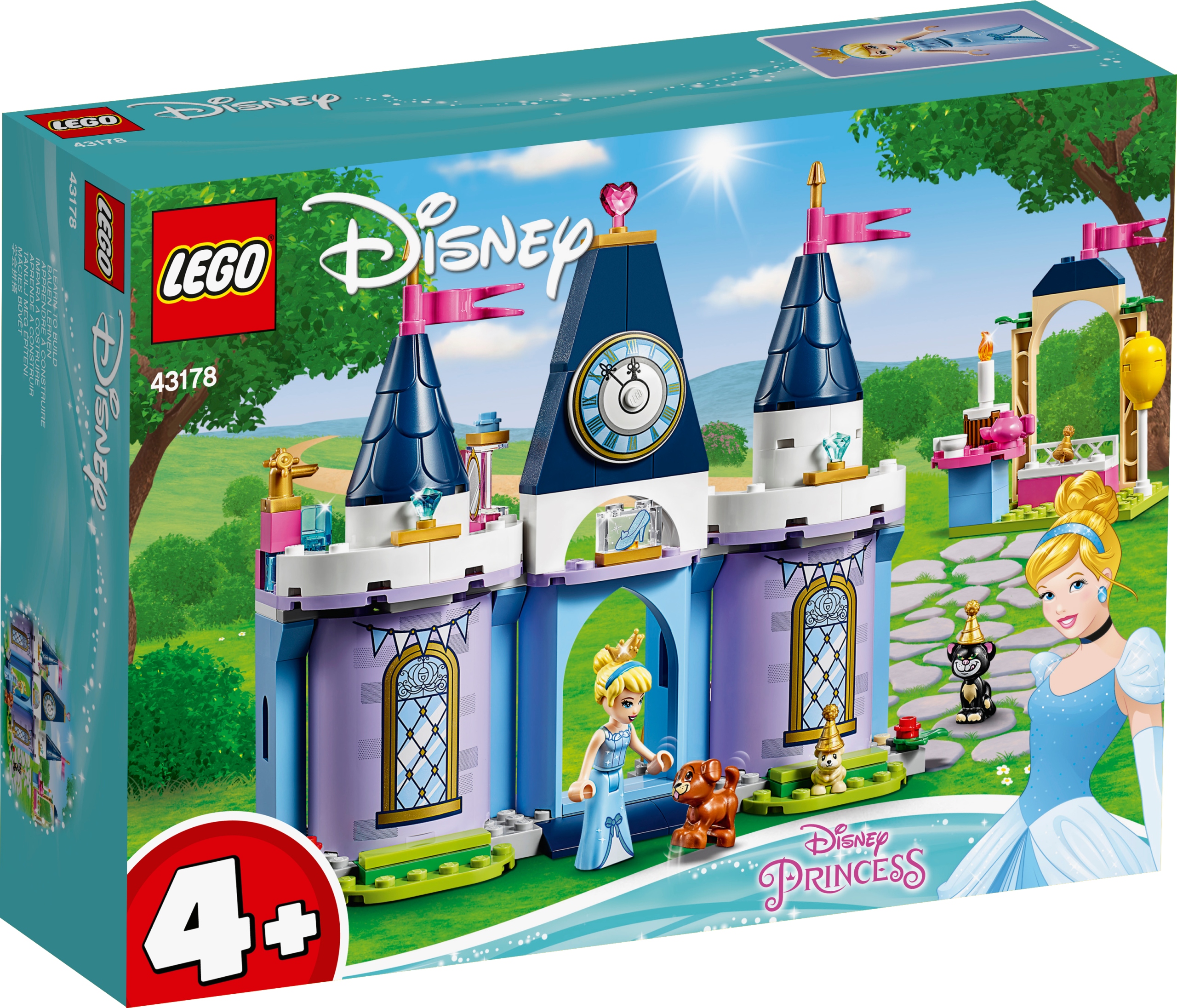 

Lego Disney Princess Przyjęcie Kopciuszka 43178