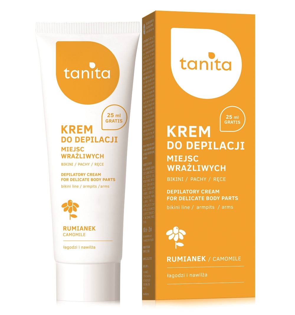 

Krem do depilacji miejsc wrażliwych Tanita 125ml