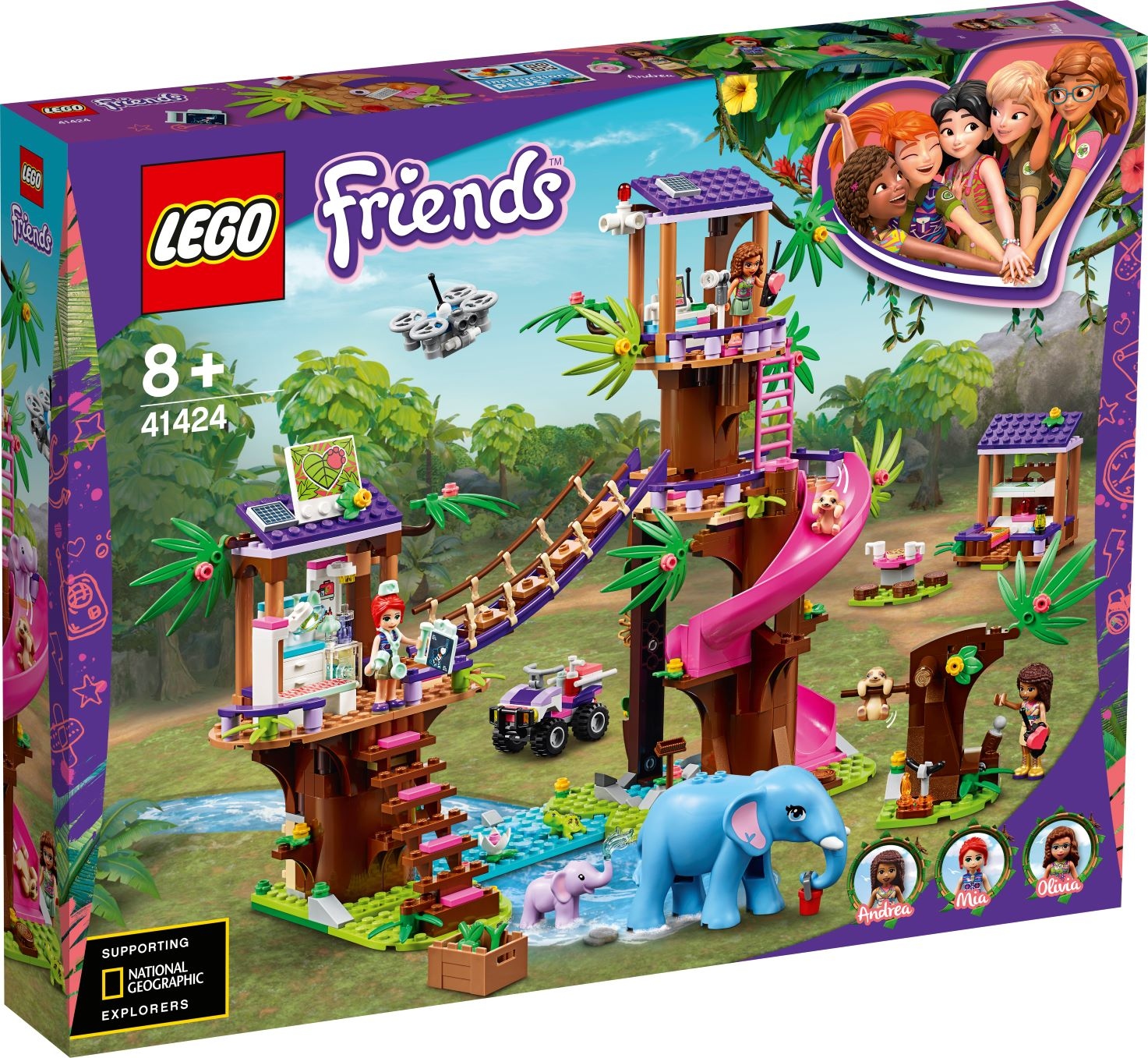

Lego Friends Baza ratownicza 41424