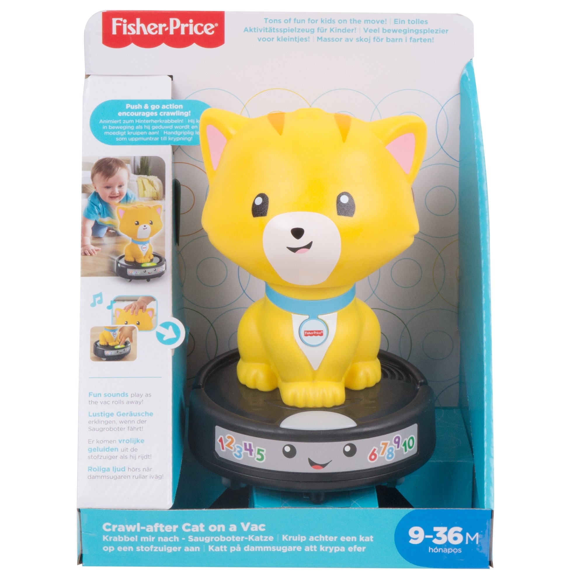 

Fisher Price Kot na odkurzaczu GMX70
