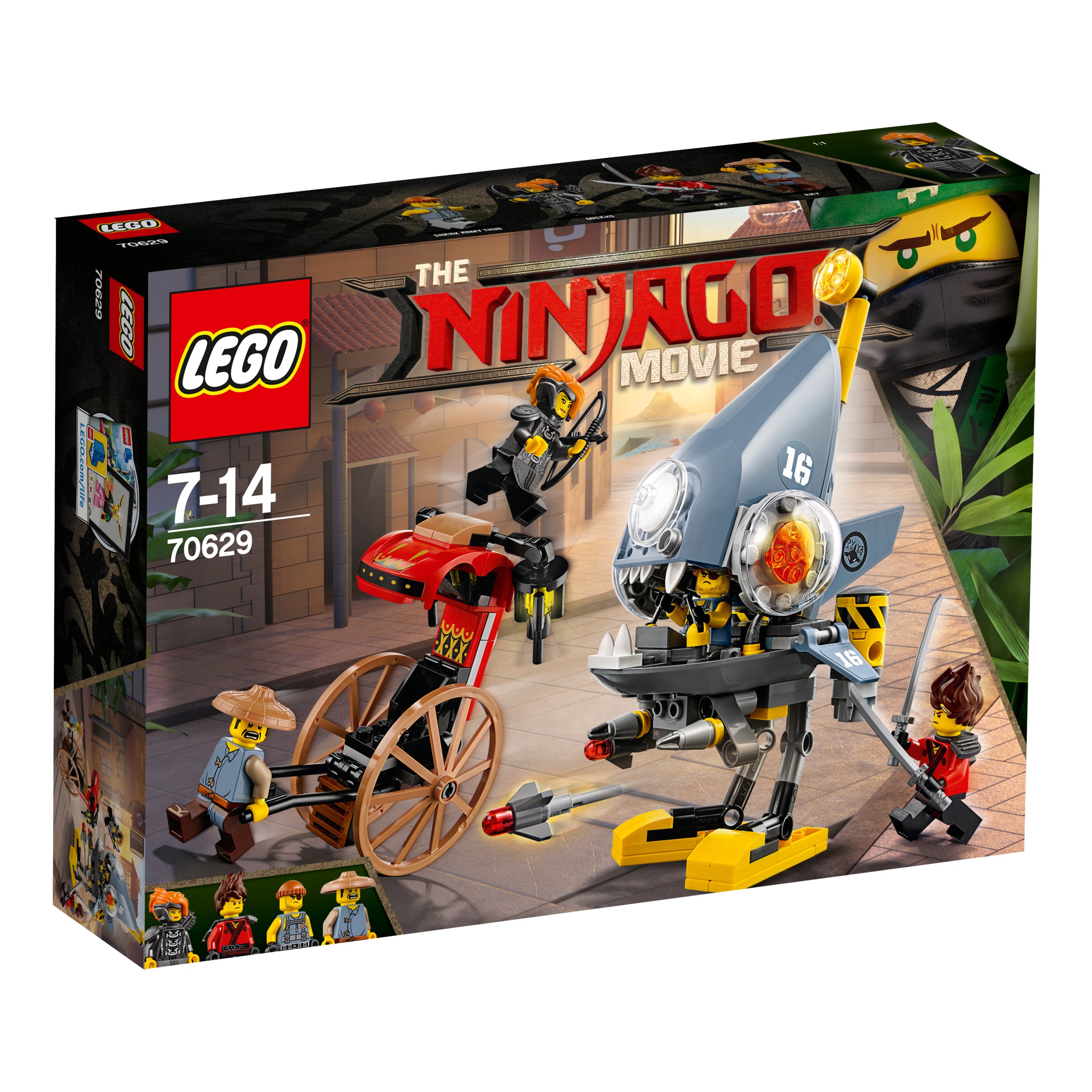 Lego 70629 Ninjago Movie Atak Piranii