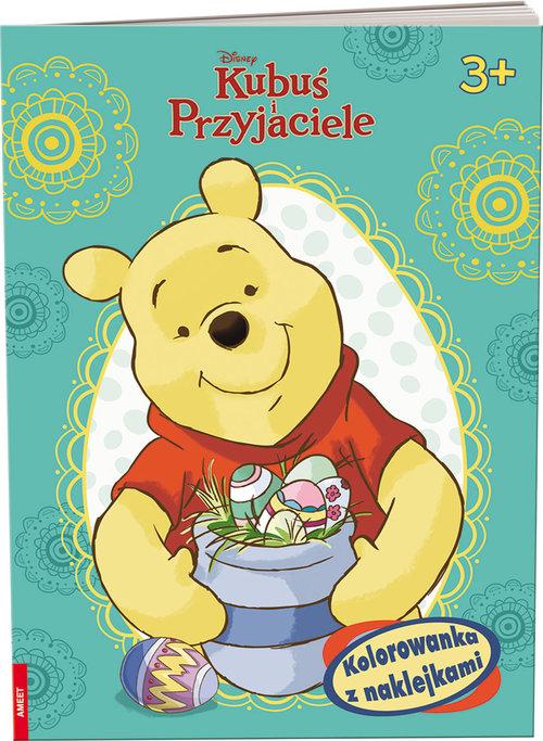 

Kubuś i przyjaciele. Kolorowanka z naklejkami