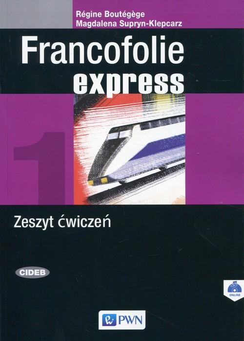 

Francofolie express 1 Zeszyt ćwiczeń