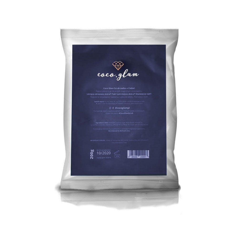 

Coco Glam peeling do ciała Coconut Body Scrub