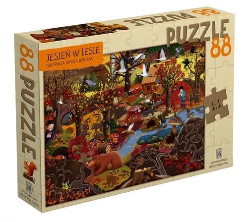 

Puzzle 88 Jesień w lesie Nasza Księgarnia