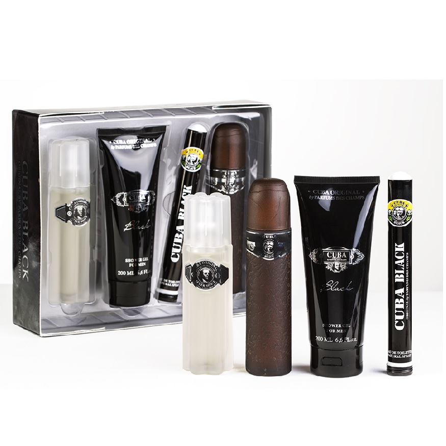 Cuba Original Black toaletní voda 100 ml toaletní voda 100 ml gel pod