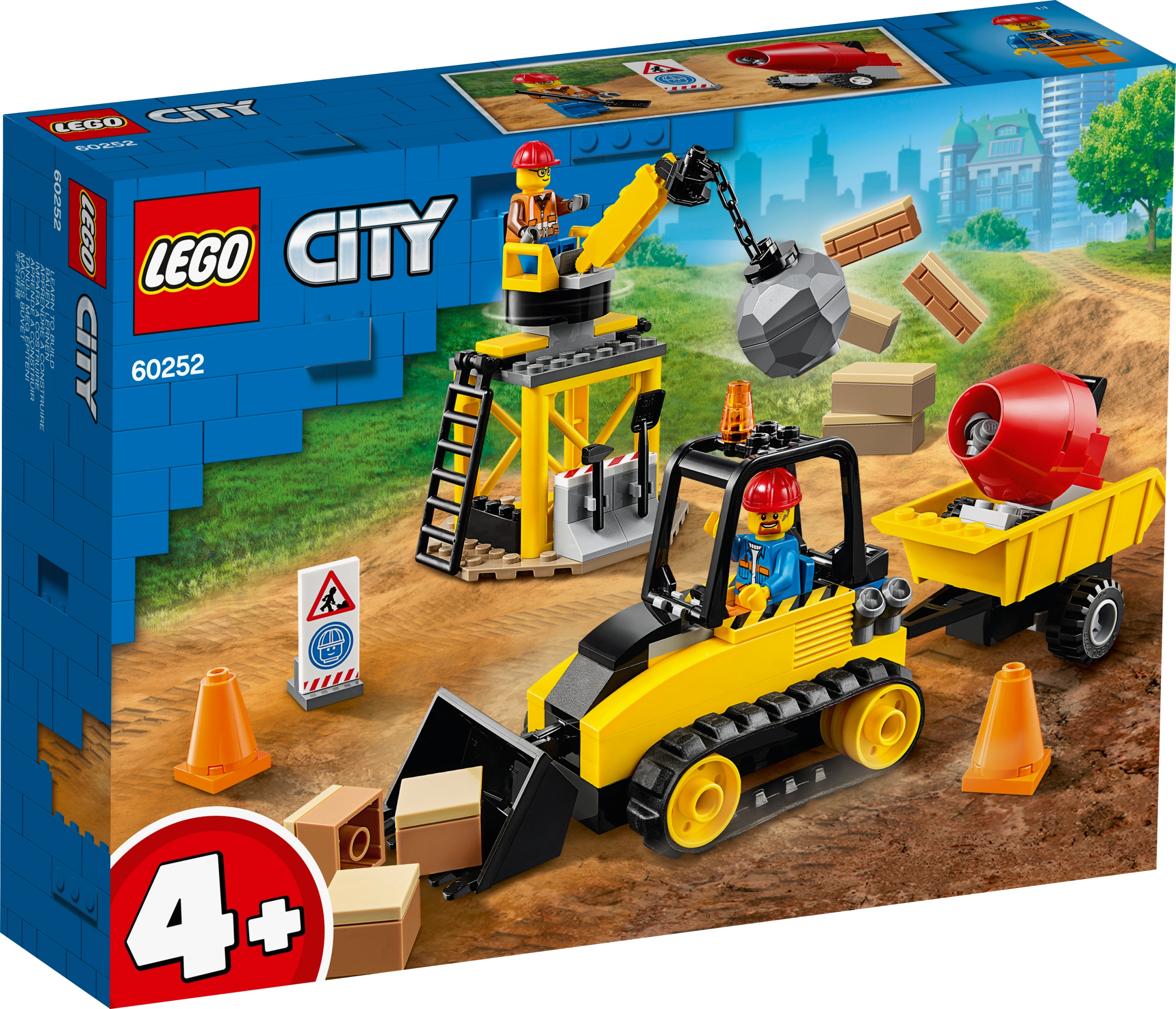 

Lego City Buldożer budowlany 60252