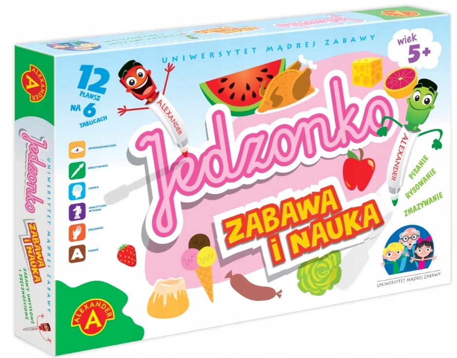 

Gra edukacyjna Uniwersytet Mądrej Zabawy- Jedzonko