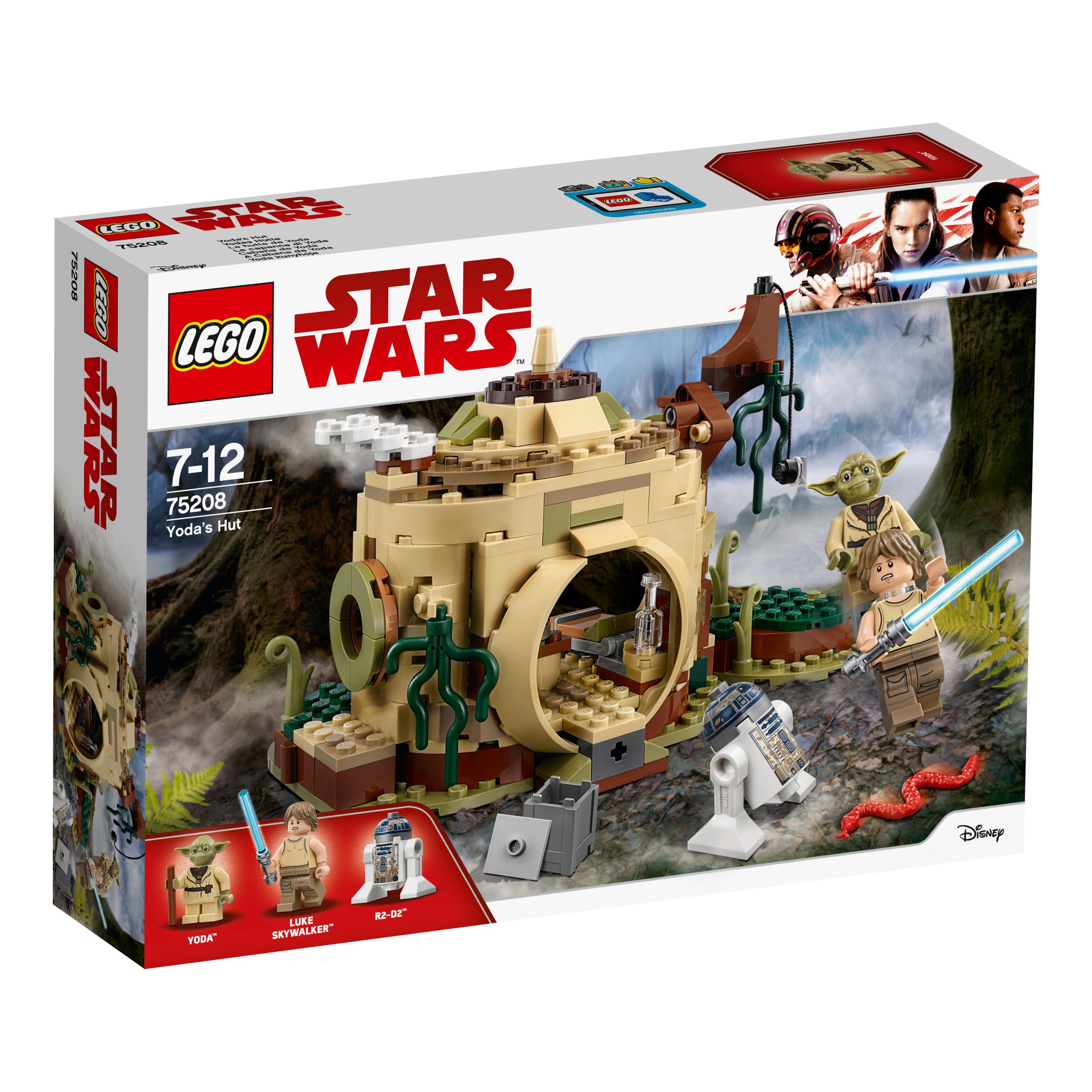Lego Star Wars 75208 Chatka mistra Yody Novinka