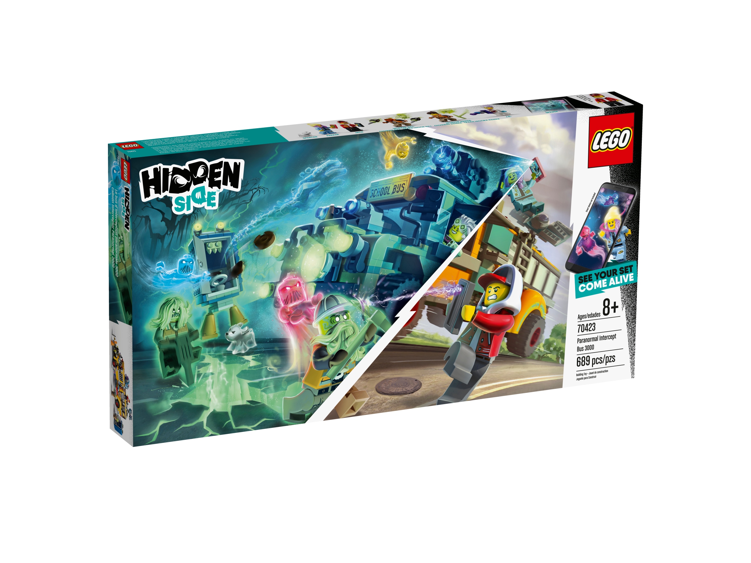 

Lego Hidden Side Autobus Duchozwalczacz 70423