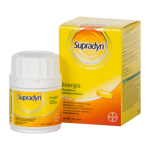 

Supradyn Energia komletne od A do Z 30 tabletek