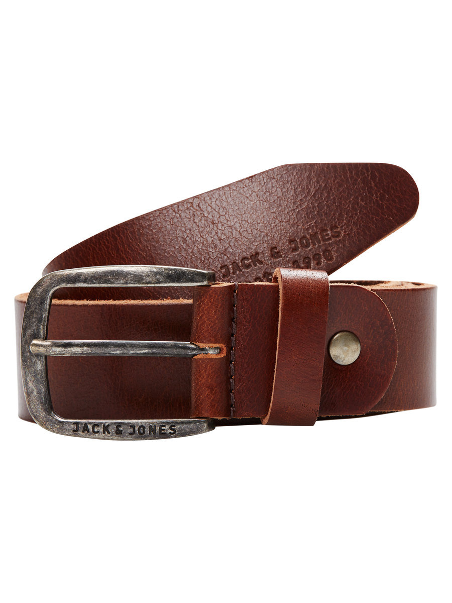 

Pasek męski JackJones Jacpaul brązowy r95