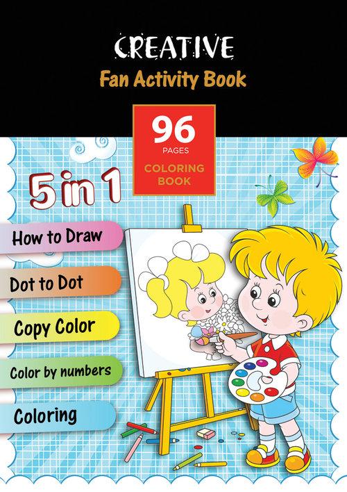 

Książeczka do kolorowania Fun Activity Book 96 str