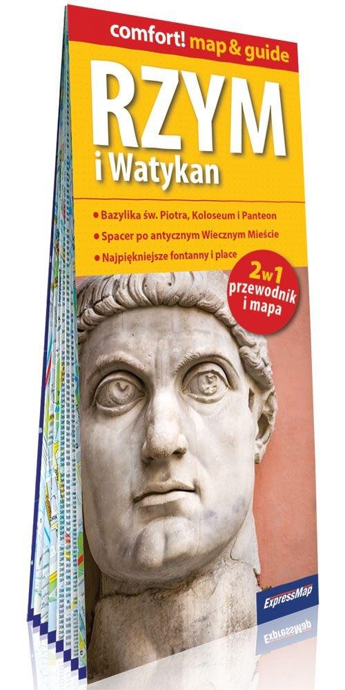 

Rzym i Watykan map guide (2w1: przewodnik i mapa)