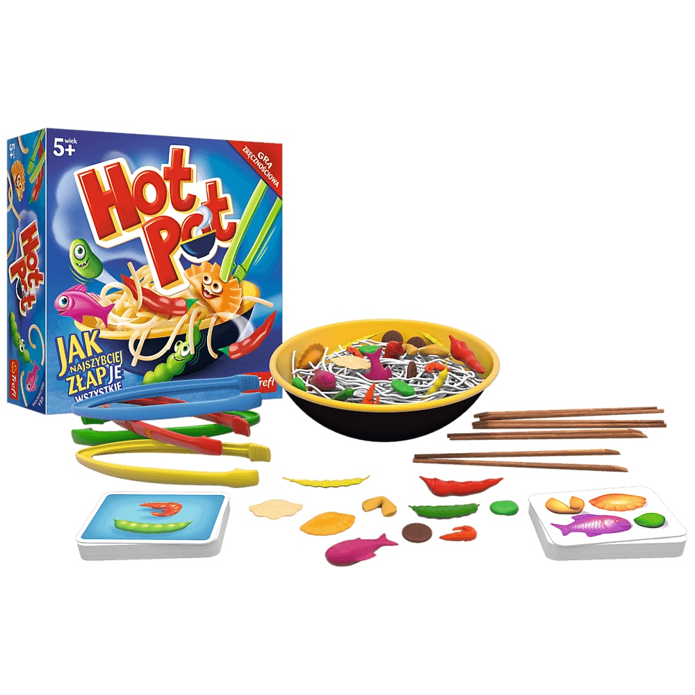 

Hot Pot Zręcznościowa Gra Planszowa Trefl