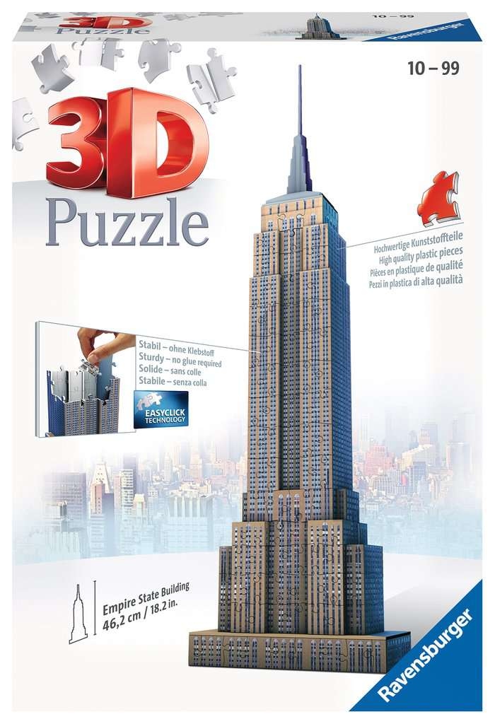 

Ravensburger Empire State Building 12553 Puzzle 3D