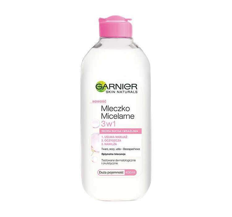 

Garnier Skin Naturals mleczko micelarne 3w1