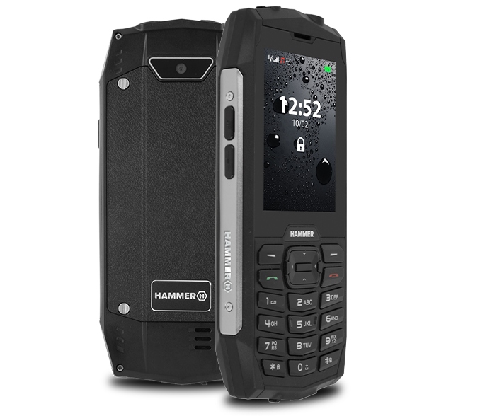 

Telefon komórkowy Hammer 4 Czarny
