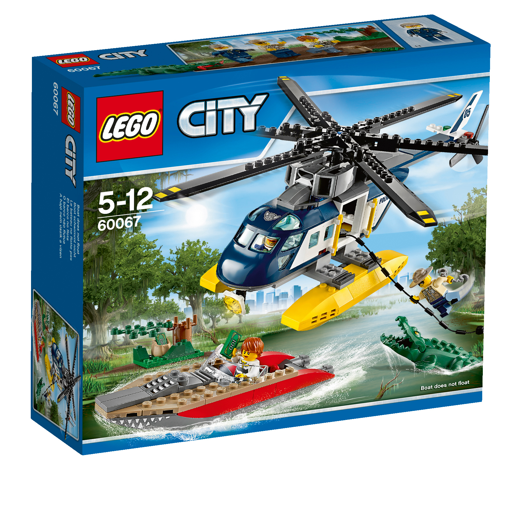 Lego City 60067 Pościg śmigłowcem