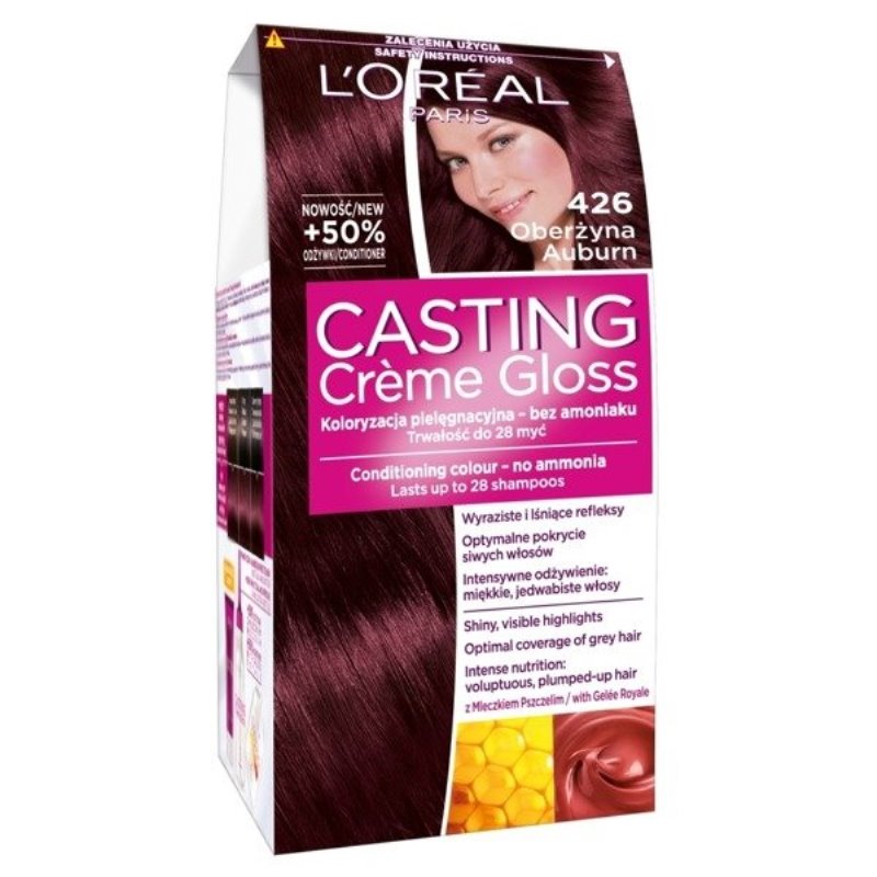 Casting Creme Gloss farba do włosów 426 Oberżyna