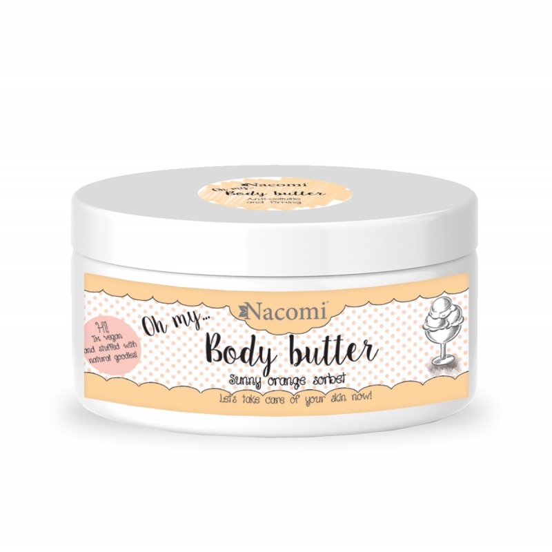 

Nacomi Body Butter masło do ciała Pomarańczowy