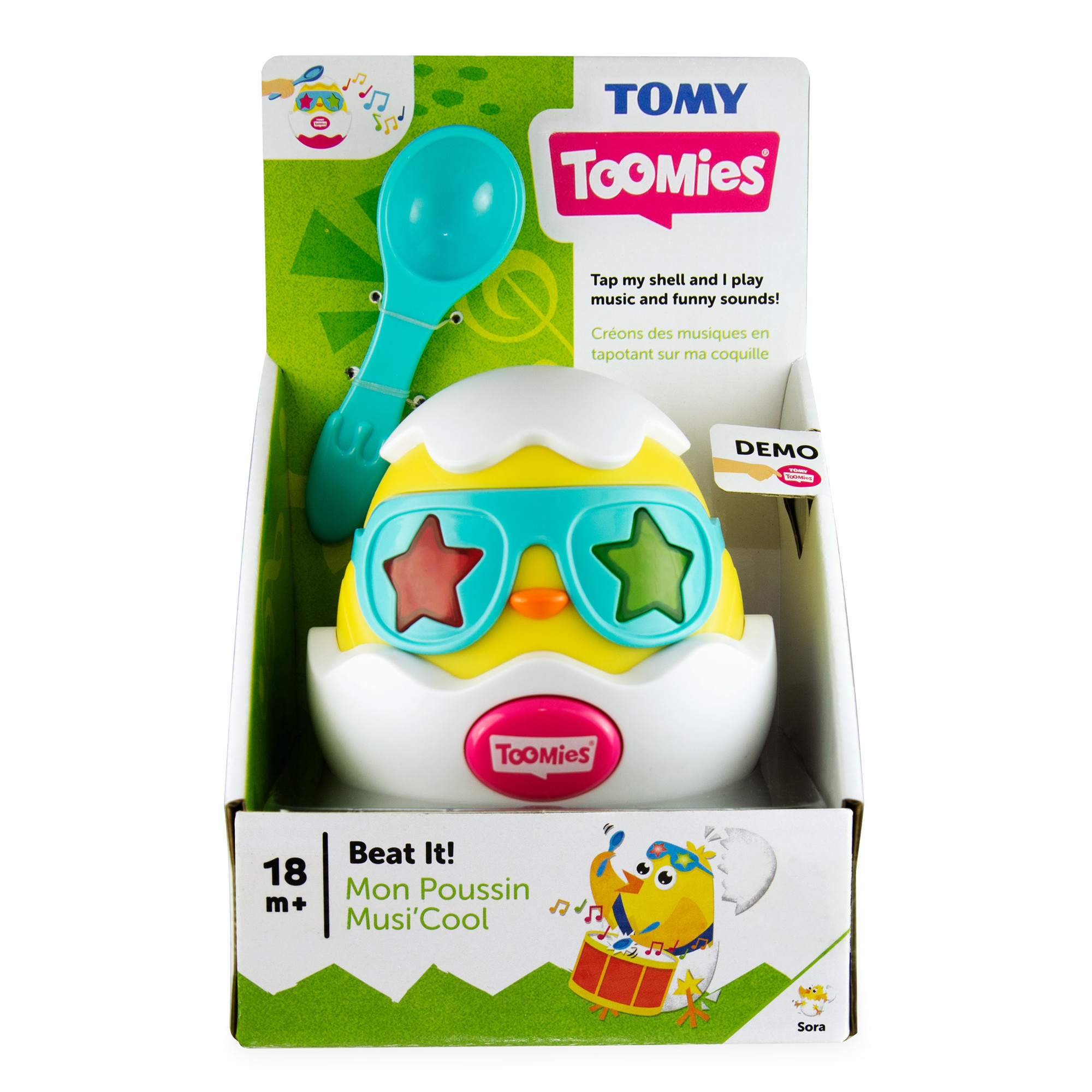 

Tomy Toomies Beat It grające jajko E72816