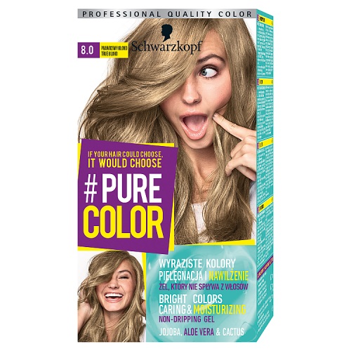 

Schwarzkopf Pure Farba do włosów 8,0 True Blond