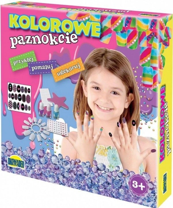 

Dromader Zestaw Kolorowe Paznokcie 02512