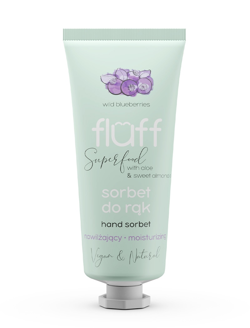 

Fluff Superfood Hand Sorbet do rąk Jagody Leśne