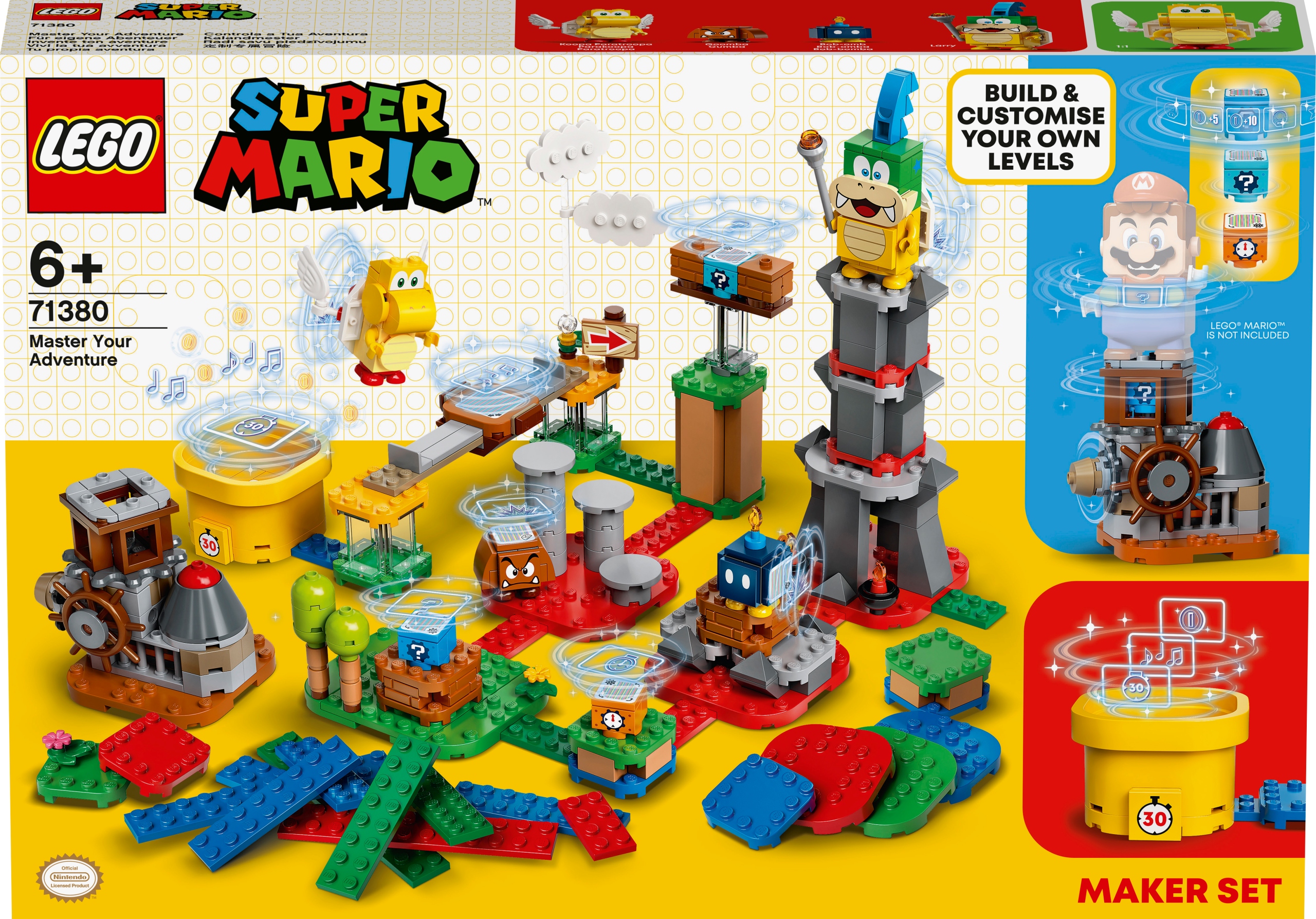 

Lego Super Mario Mistrzowskie przygody 71380