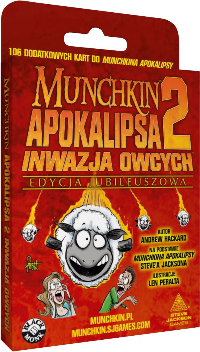 Black Monk Inwazja owcych: Munchkin Apokalipsa 2