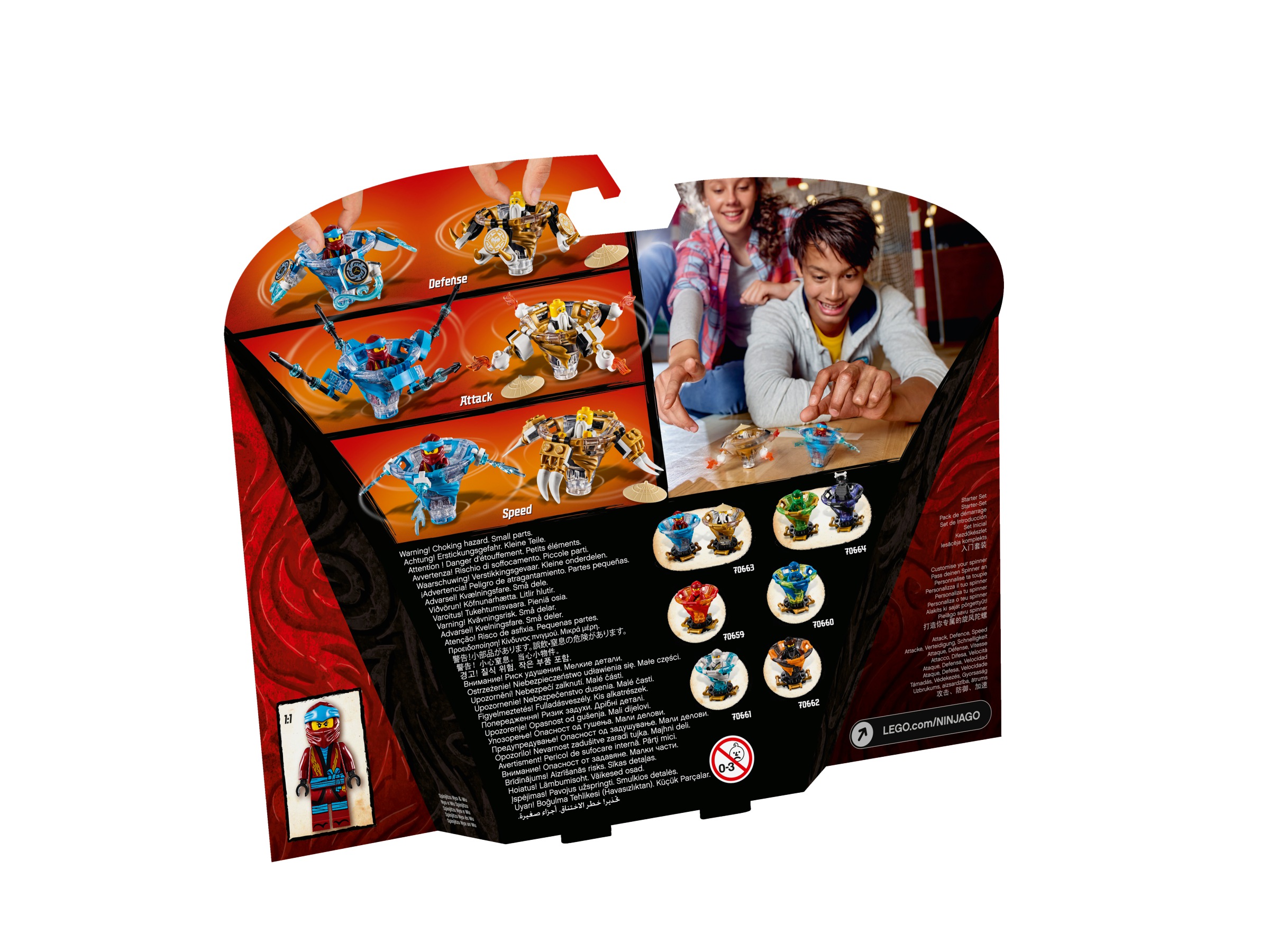 Lego 70663 Ninjago Spinjitzu Nya & Wu
