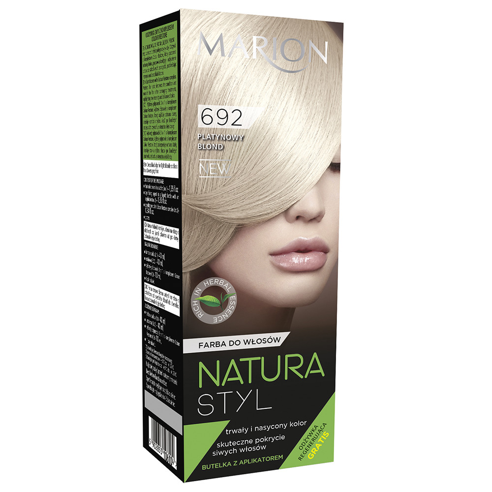 

Marion Natura farba do włosów 692 Platynowy Blond