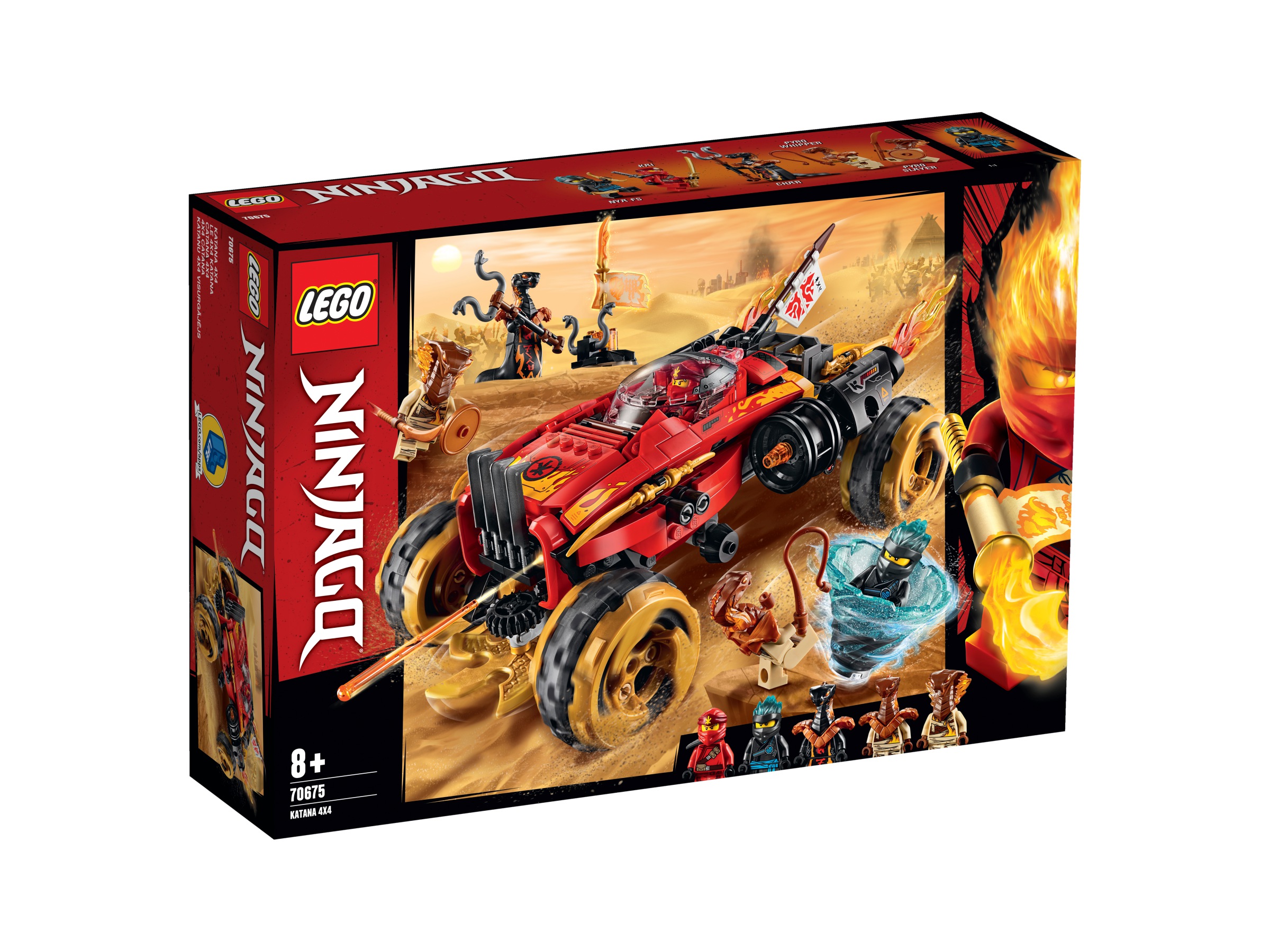 

Klocki Lego Ninjago Katana 4x4 70675
