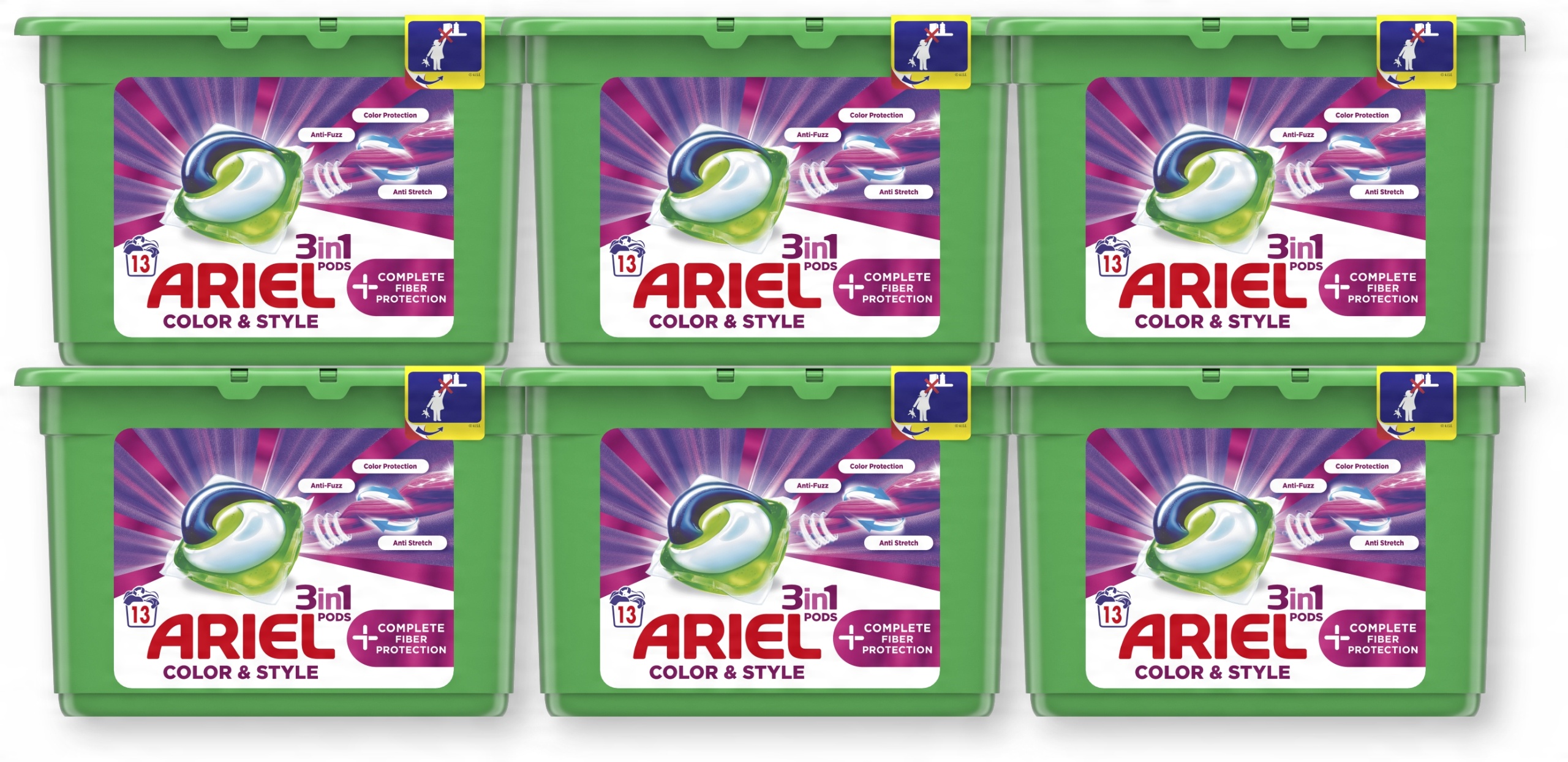 

Ariel kapsułki do prania Complete 6x13 szt