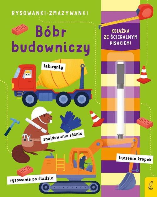 Rysowanki Zmazywanki Bóbr Budowniczy Flamaster