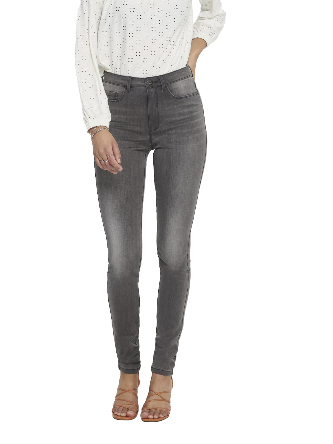

Spodnie jeansowe Only Onlroyal BJ312 szary r.S/30