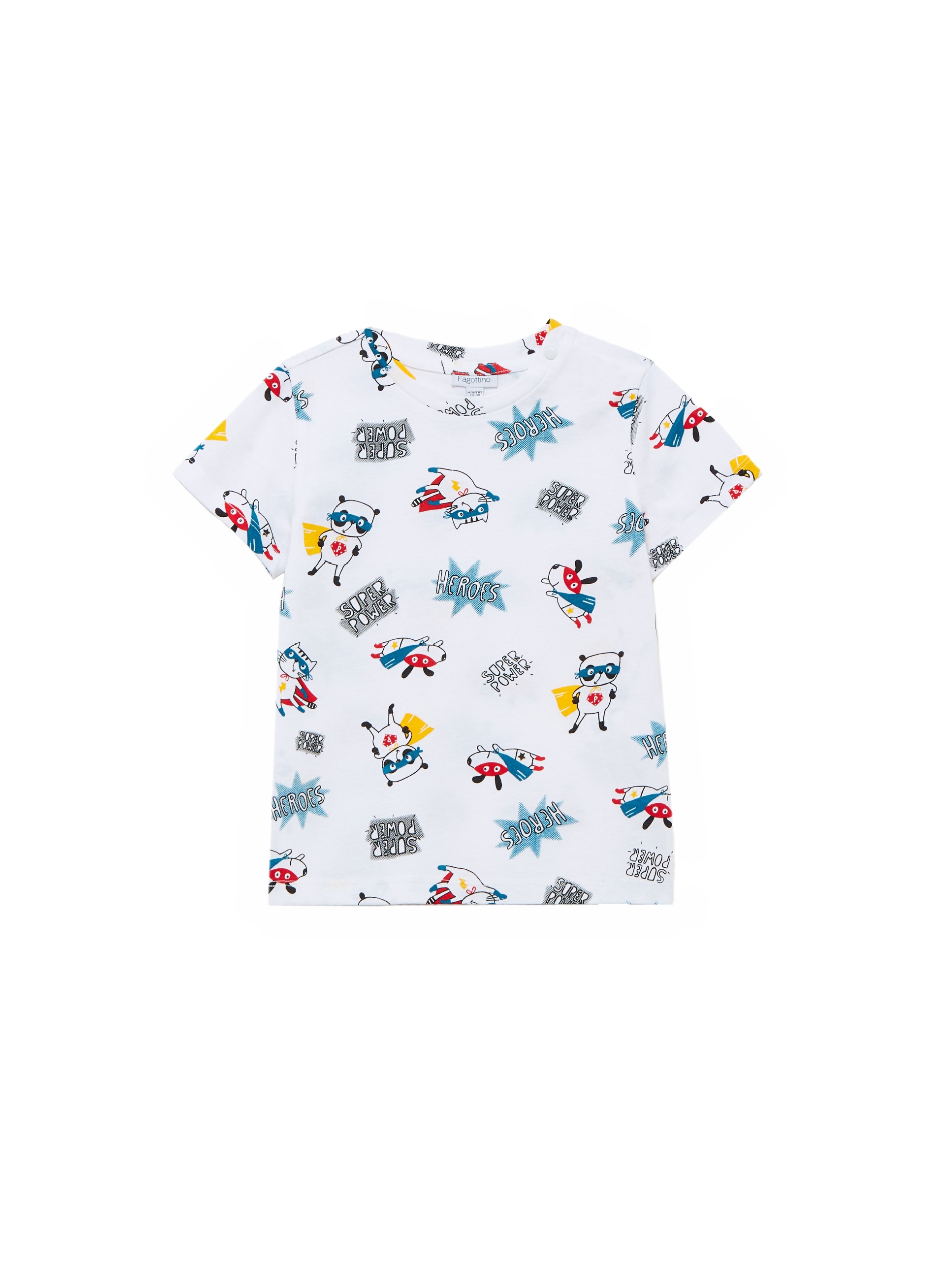 

T-shirt dla chłopczyka Ovs 883816 biały r.74