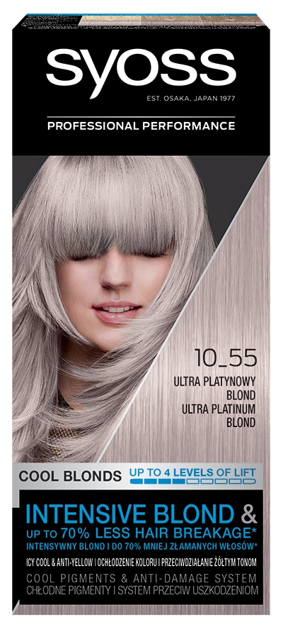 

Syoss Cool Blonds 10-55 rozjaśniacz do włosów