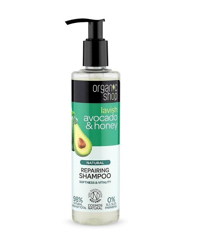 

Natural Repairing szampon do włosów Avocado Honey