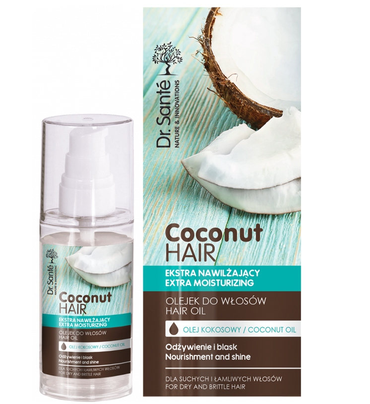 

Coconut Hair Oil olejek kokosowy nawilżający